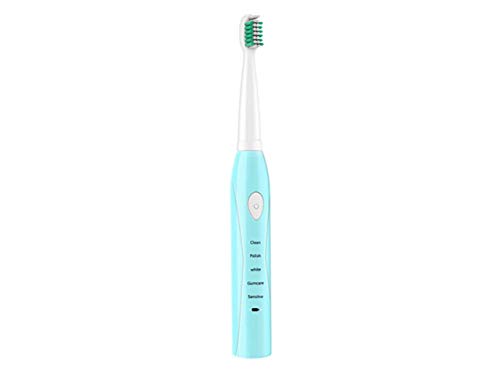 MJY11 Sonic Electric Cepillo de Dientes para Adultos Cabeza importada de Cepillo de Dientes Dientes limpios USB Recargable Sonic Vibration Cepillo de Dientes Dream Blue 6 Cabeza de Cepillo de Dientes