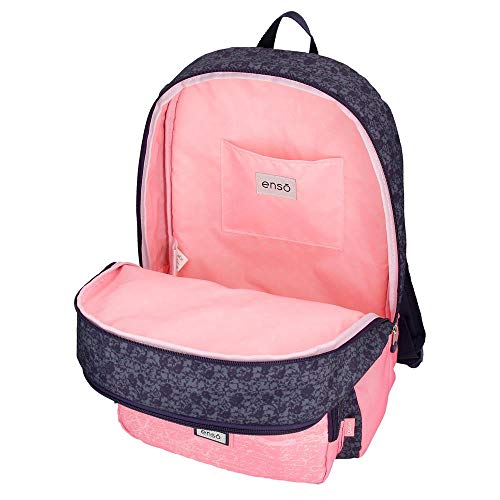 Mochila Doble Compartimento 44cm con carro Enso Learn