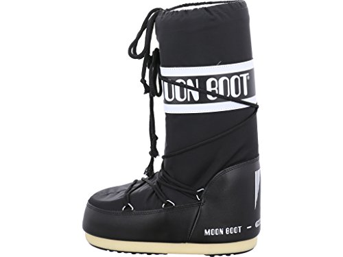 Moon Boot Nylon, Botas de Nieve Unisex Adulto, Negro (Black 001), 39-41 EU