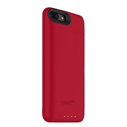 Mophie Juice Pack Air Funda para teléfono móvil 14 cm (5.5") Rojo - Fundas para teléfonos móviles (Funda, Apple, iPhone 8 Plus, iPhone 7 Plus, 14 cm (5.5"), Rojo)