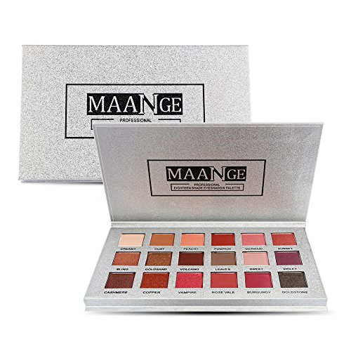 MORETIME-Paleta de sombra de ojos Crema de Maquillaje Paleta con Color Cálido y Frío 26 colores de sombra de ojos paleta de maquillaje sombra de ojos cosmética rubor en polvo brillo de labios