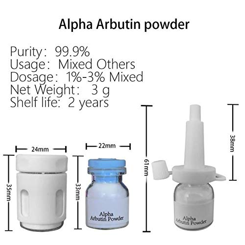 Mounsii Alpha Arbutin Powder Cream Blanqueamiento Blanqueador de la piel Cuidado del suero antienvejecimiento 3g