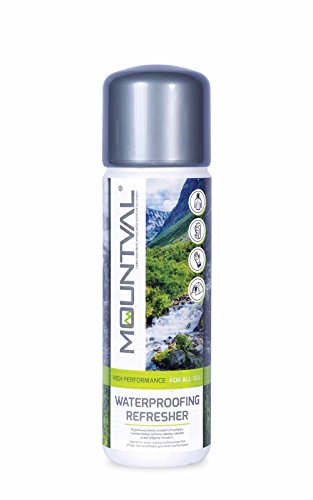 Mountval, solución de Lavado a Prueba de Agua para Ropa de Clima húmedo y Equipo de Caminata, Transparente (Neutral), 250.00 ml