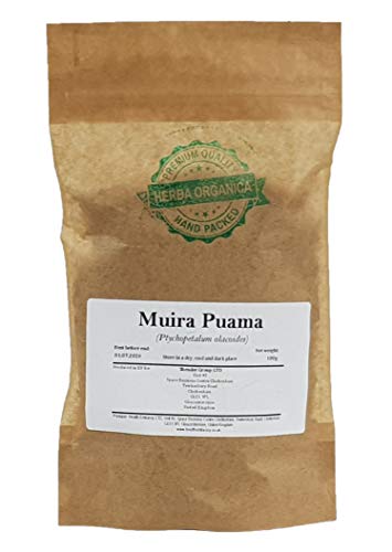 Muira Puama Corteza / Liriosma Ovata / Ptychopetalum # Herba Organica # Madera De La Potencia, Palo Del Hombre (100g)