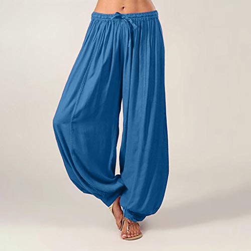 Mujer Pantalones Sueltos Hippi Tailandeses Estampado Verano Cintura Alta Elastica Entrepierna Baja para Yoga Casual Harem Hippy Pantaloni Cintura elástica bonzaai Pantalones Pantalones de Yoga Mujer