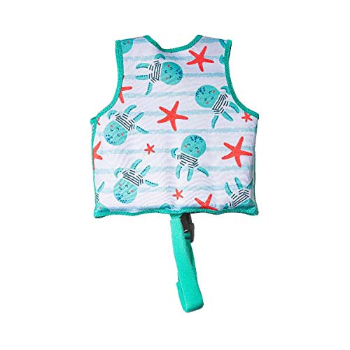 MUNDO PETIT - Chaleco Flotador de Ayuda a la flotabilidad Aprendizaje de la natación, para niños de 11 a 18 kg.(Pulpitos)