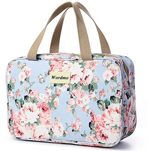 Neceser Colgante del Recorrido compone Bolsos de Lavado Grande cosmética Afeitar Bolsa de Maquillaje de Almacenamiento de artículos de tocador del Organizador Impermeable portátil para niñas