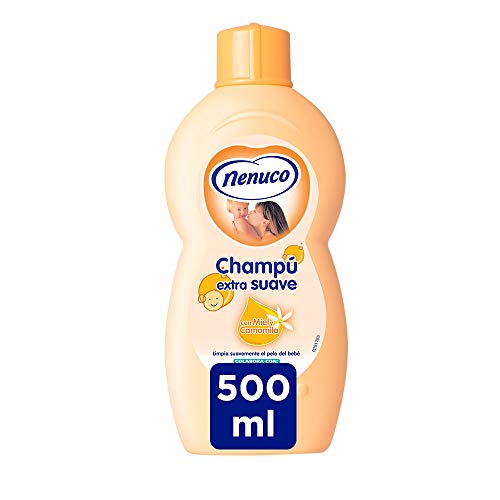 Nenuco Champú Extra Suave para bebé con miel y camomila - Paquete 6 x 500 ml