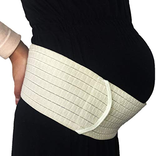 NEOtech Care - Accesorio 3 en 1, Faja de Maternidad, Faja posparto y cinturón pélvico - Material Transpirable - Beige - XXL