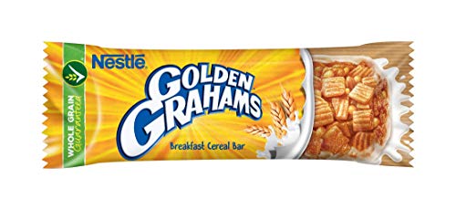 Nestlé Golden Graham - Barritas de Cereales con Maíz y Trigo Tostado - 6 barritas de cereales (6x25g)