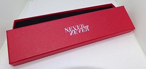 Never Say Never Pulsera para Hombre de Oro Amarillo de 18k con Placa.1.00cm de Ancha y 21.50cm de Larga. 100% Personalizable. Cierre mosquetón