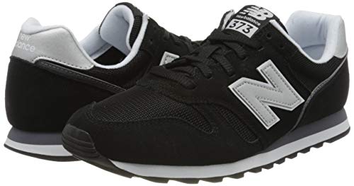 New Balance 373v2, Zapatillas para Hombre, Negro (Black/White Ca2), 43 EU