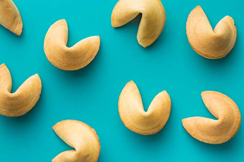 Ni Hao "Alles Liebe" - Galletas de la suerte en bonita caja de 10 unidades con galletas empaquetadas individualmente y diferentes frases – Fabricado en Alemania