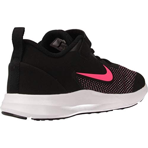 Nike Downshifter 9 (PSV), Zapatillas de Running para Asfalto para Niños, Multicolor (Black/Hyper Pink/White 003), 35 EU