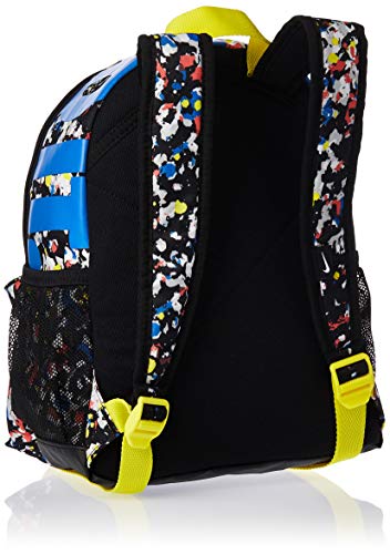 NIKE Y Nk Brsla JDI Mini Bkpk-AOP Mochilla de Deporte, Unisex niños, Black/Black/(OPTI Yellow), MISC