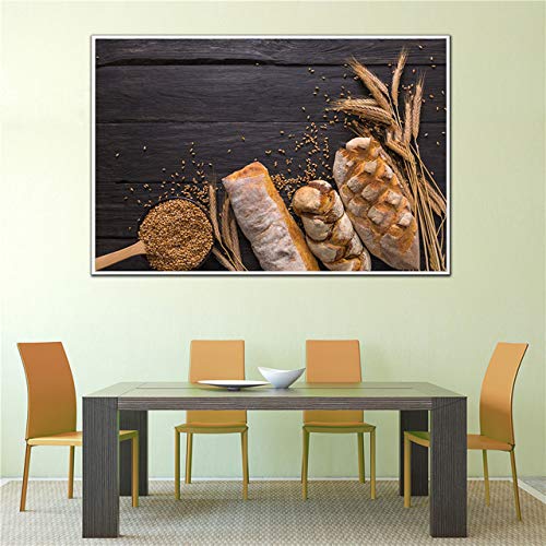 NIMCG Familia HD Imprimir Poster Decoración para el hogar Lienzo Imagen Arte Fruta Comida Pintura Cocina Restaurante Arte de la Pared (Sin Marco) A1 30x45CM