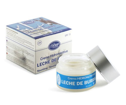 Nurana Leche De Burra (Donkey Milk) Crema Hidronutritiva 50 ml. SPF.15