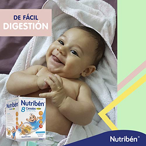 Nutribén Papilla 8 Cereales Digest Efecto Bifidus - 600 gr