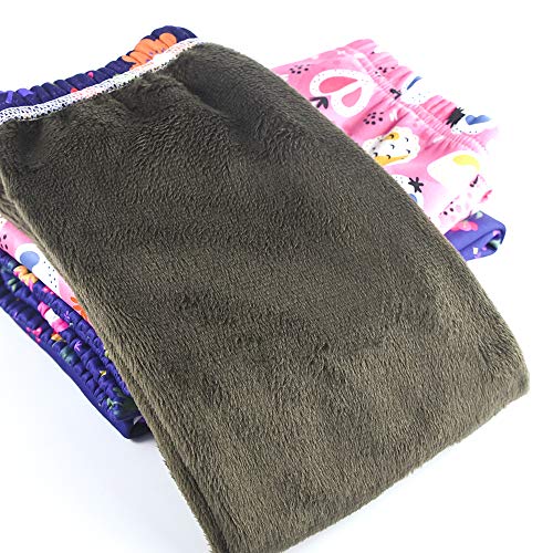 OioTuyi Leggings Lana Invierno Térmicos Algodón Forros Para Niña En Mallas Leggings Puntos Elástico Pantalones Plus Espesamiento Leggins 3-10 años#BM-140