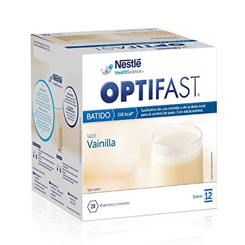 OPTIFAST Batido Vainilla. Estuche de 12 sobres de 55g