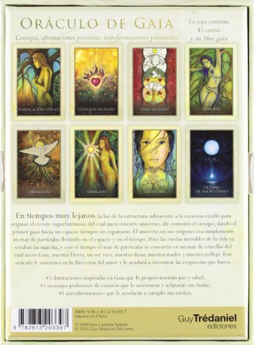 ORACULO DE GAIA COFRE CON 45 CARTAS Y LIBRO