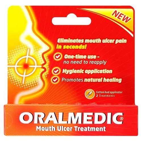 Oralmedic Mouth Ulcer Treatment - 2 x 0.2ml