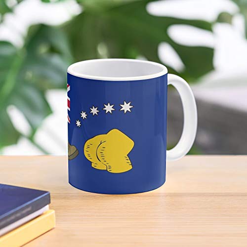 Orangeburps The Simpsons Boot In Mockery A Kick Its Australia Just Little Bum Taza de café con Leche 11 oz