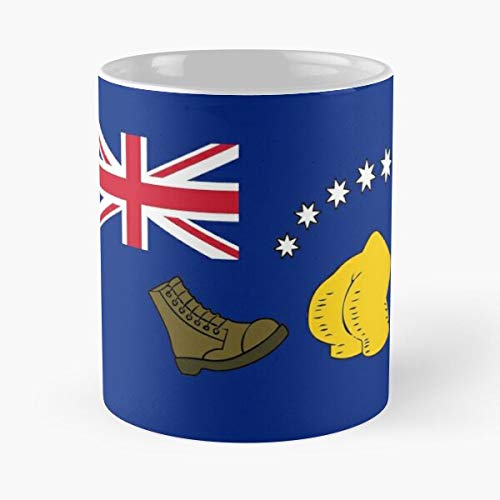 Orangeburps The Simpsons Boot In Mockery A Kick Its Australia Just Little Bum Taza de café con Leche 11 oz