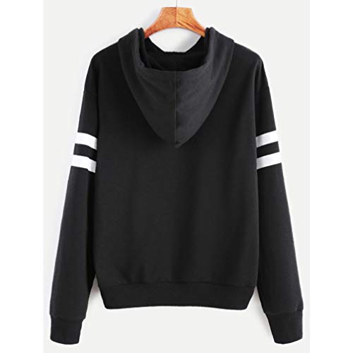 Overdose Sudadera con Capucha De Manga Larga para Mujer con Capucha Linda Sudadera con Capucha con Capucha Tops De Blusa