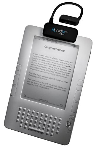 Ozeri Kandle Flex - Lámpara LED y Luz de lectura para libros electrónicos, Luz LED de lectura diseñada para libros convencionales y electrónicos.