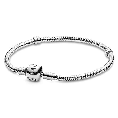 Pandora 59702-16HV Moments - Pulsera de Mujer de Plata de Ley, 16 cm