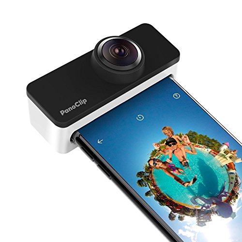 PanoClip - Lente para Fotos de 360 Grados - Compatible con iPhone 7/8 Plus