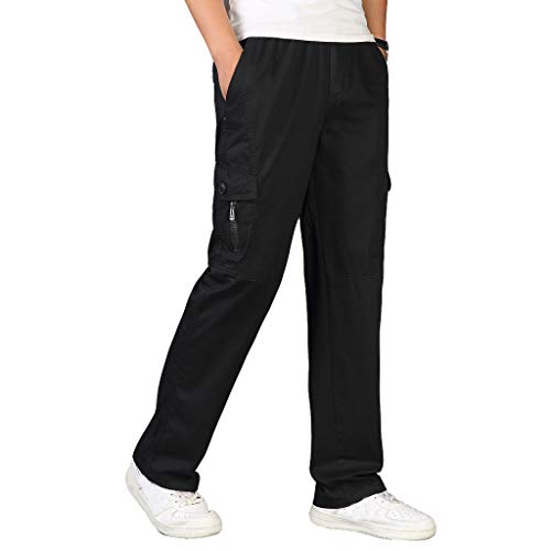 Pantalones para Hombre,Tallas Grandes Suelto Pantalones Casuales Moda Trabajo Pantalones Jogging Pants Fitness Pantalones Chandal Hombre Largos Pantalones Ropa de Hombre Pantalones de Trekking