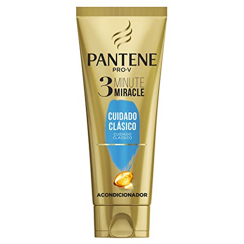 Pantene 3 Minute Miracle Cuidado Clásico Hidrata para Conseguir un Pelo de Aspecto Sano - 6 Recipientes de 200 ml - Total: 1200 ml