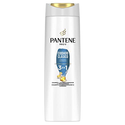 Pantene Pro-V Cuidado Clásico Champú, Acondicionador y Tratamiento 3 en 1, Pelo de Aspecto Sano y Brillante, 300 ml