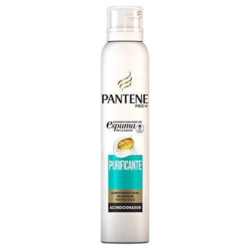 Pantene Pro-V Purificante Acondicionador en Espuma para el Cabello Fino con Tendencia a Engrasarse - 180 ml