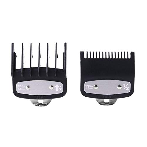 Peine guía de corte profesional - peine de límite para cortapelos con clip - Pack: 11