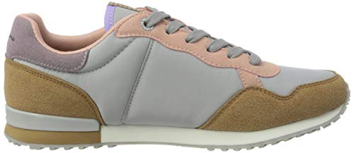 Pepe Jeans London Archie Bass, Zapatillas para Mujer, 933GREY Marl, 38 EU