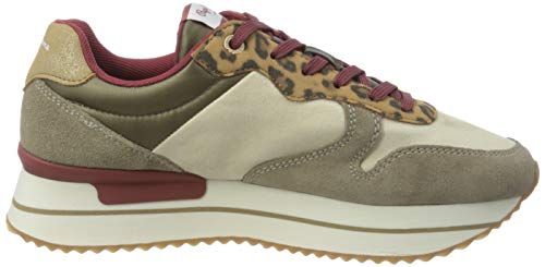 Pepe Jeans London Rusper Leo, Zapatillas para Mujer, 855camel, 41 EU