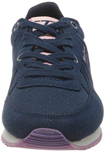 Pepe Jeans London Sydney Basic Girl Aw20, Zapatillas para Niñas, 581 Azul Oscuro, 40 EU