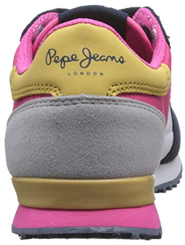 Pepe Jeans London Sydney Basic Girl, Zapatillas para Niñas, Navy 595, 32 EU