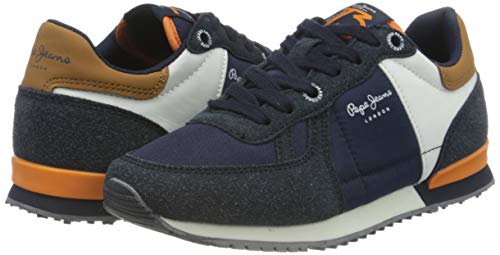 Pepe Jeans London Sydney Combi Boy Aw20, Zapatillas para Niños, 595navy, 39 EU