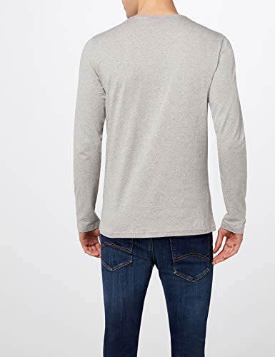 Pepe Jeans Original Basic L/S, Top de Manga Larga Para Hombre, Gris (Grey Marl), XX-Large