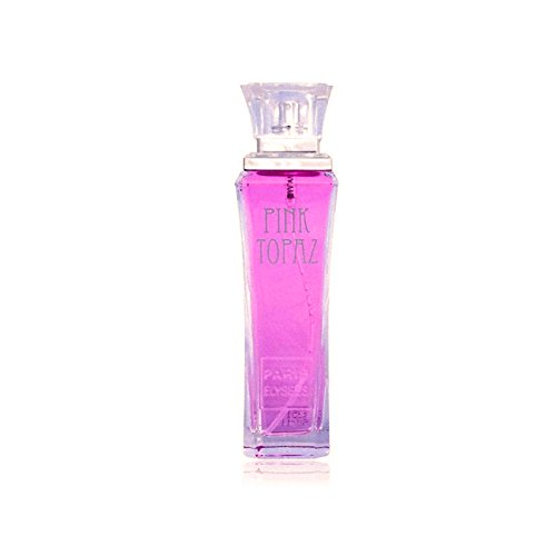 Pink Topaz Agua de perfume para mujeres Eau de toilette Paris Elysees Vaporizador 100 ml