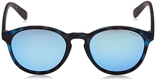 Polaroid PLD 8024/S 5X JBW Gafas de sol, Azul (Bluette Havana/Grey Grey Speckled Blue Pz), 47 Unisex Niños