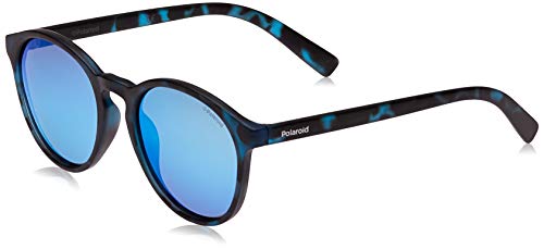 Polaroid PLD 8024/S 5X JBW Gafas de sol, Azul (Bluette Havana/Grey Grey Speckled Blue Pz), 47 Unisex Niños