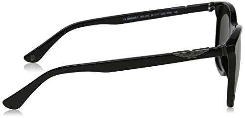 Police ORIGINS 1 Gafas de sol, Negro (Shiny Black/Grey), 56.0 para Hombre