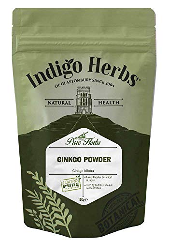 Polvo de hoja de Ginkgo Biloba - 100g (Calidad Asegurada)