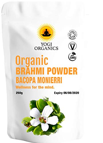 Polvo Orgánico de Brahmi 250g