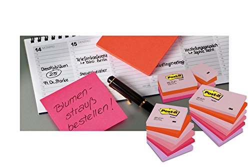 Post-It 654Y Notas adhesivas, 6 blocs